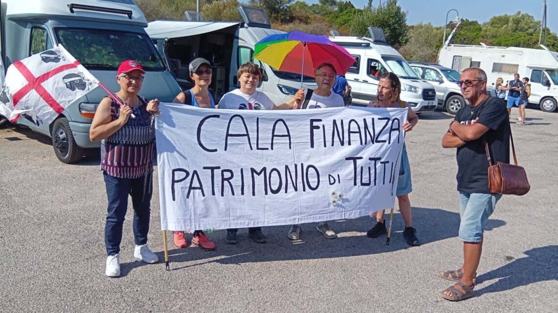 Presidio a Cala Finanza
